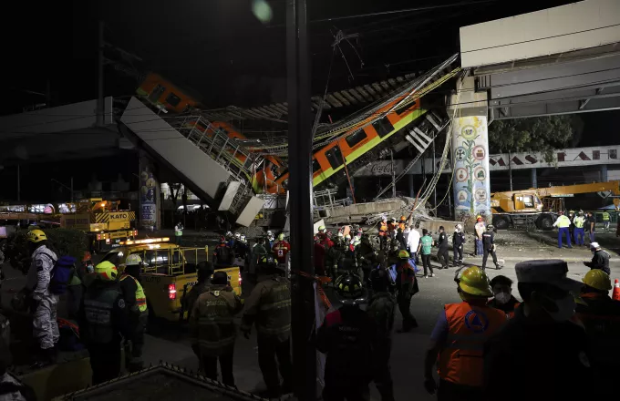 Μεξικό-Δυστύχημα στο μετρό: Ξεκίνησε η έρευνα για τους υπεύθυνους της τραγωδίας