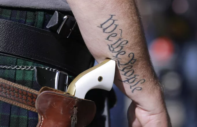 «Αγρίεψε» το Τέξας: Δημόσια οπλοφορία χωρίς άδεια και με το νόμο