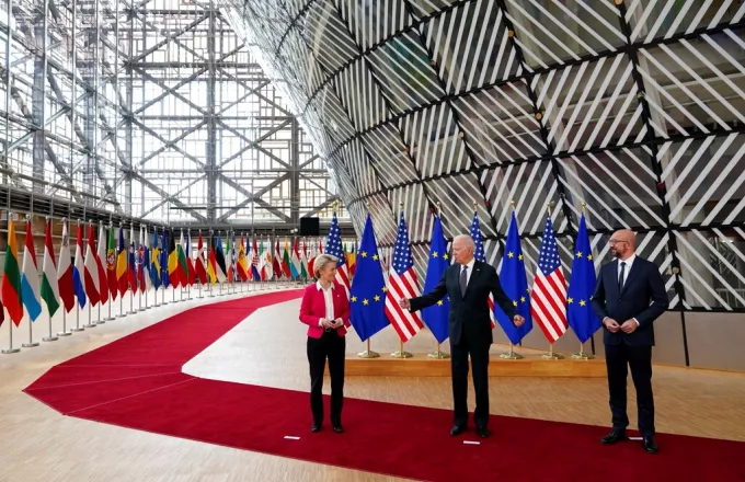 «Η Αμερική επιστρέφει»: Η εγκάρδια υποδοχή των ευρωπαίων στον Μπάιντεν