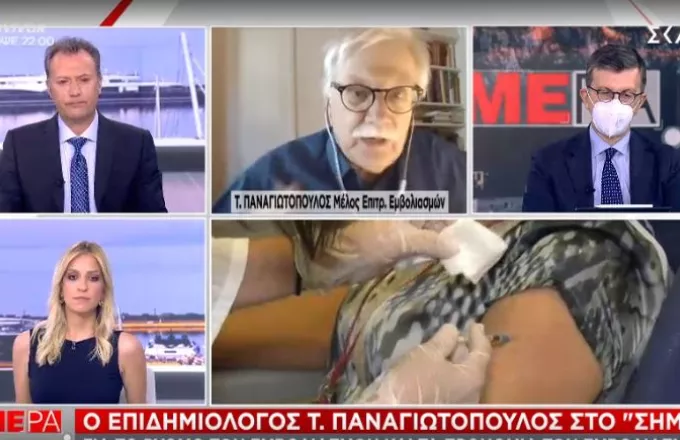 Παναγιωτόπουλος-ΣΚΑΪ: Δικαιολογημένη η υποχρεωτικότητα εμβολιασμών σε κατηγορίες εργαζομένων 