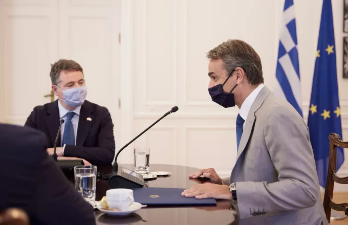 Μητσοτάκης σε πρόεδρο Eurogroup: Παρά την πανδημία δεν σταματήσαμε τις μεταρρυθμίσεις