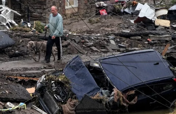 Πλημμύρες στην Ευρώπη: Τουλάχιστον 23 νεκροί στην Βαλλονία Βελγίου