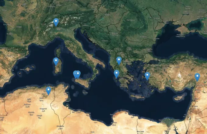 Copernicus: Η Μεσόγειος έχει εξελιχθεί σε hotspot πυρκαγιών