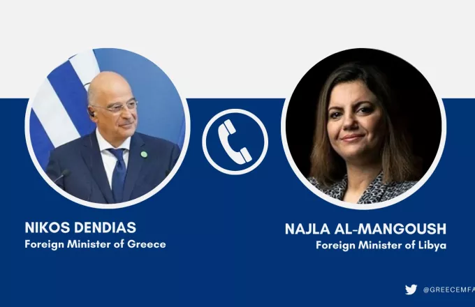 Επικοινωνία Δένδια με τη λίβυα ομόλογό του Νάιλα ελ Μανγκούς