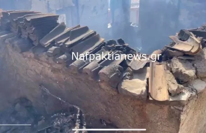 Πύρινη κόλαση στην Ελαία Φωκίδας: Καίγονται σπίτια-Μήνυμα από 112 για εκκένωση (video)