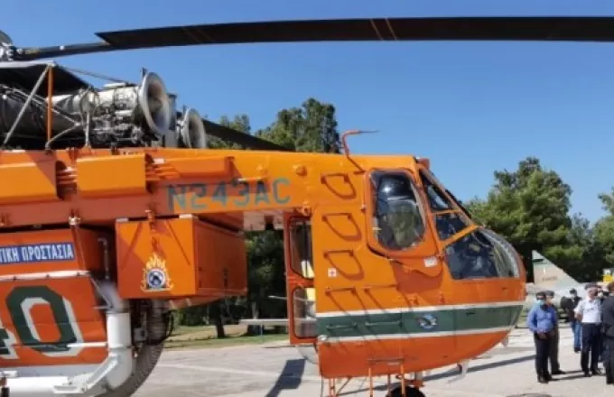 Erickson S-64 - Bell 214: Στους πιλότους των ελικοπτέρων πυρόσβεσης Χαρδαλιάς -Πάιατ
