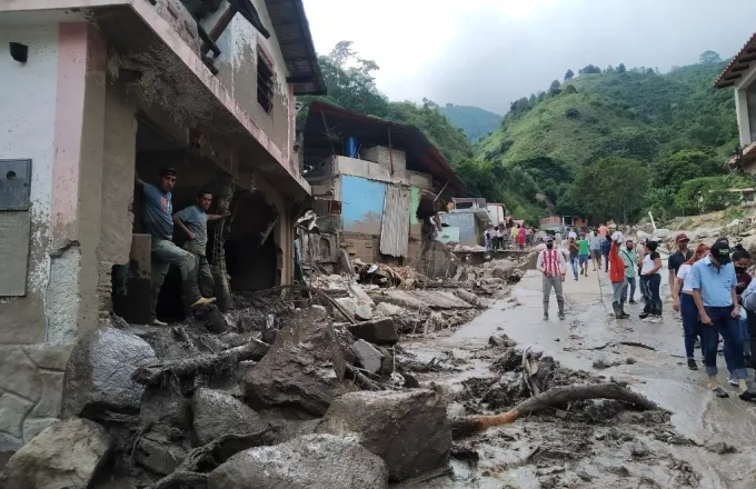 Βενεζουέλα: 20 νεκροί από τις καταρρακτώδεις βροχές