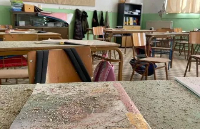 Σεισμός στην Κρήτη: Εφιαλτικές στιγμές στο δημοτικό σχολείο Θραψανού την ώρα του σεισμού (φωτό) 