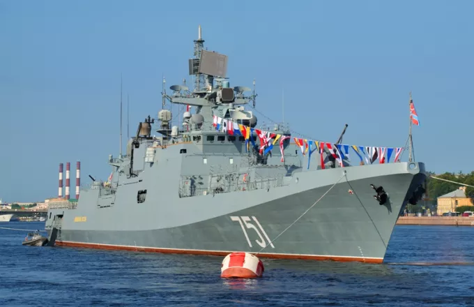 Κύπρος: Στο Λιμάνι της Λεμεσού η ρωσική φρεγάτα «Ναύαρχος Έσσεν»