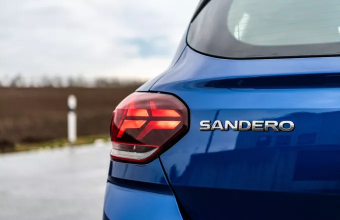 Dacia Sandero: Πρώτο στις ευρωπαϊκές πωλήσεις τον Ιούλιο