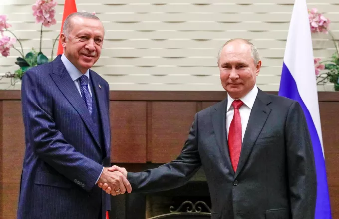 Πούτιν: Η ενεργειακή κρίση δεν επηρεάζει την Τουρκία χάρη στον αγωγό TurkStream