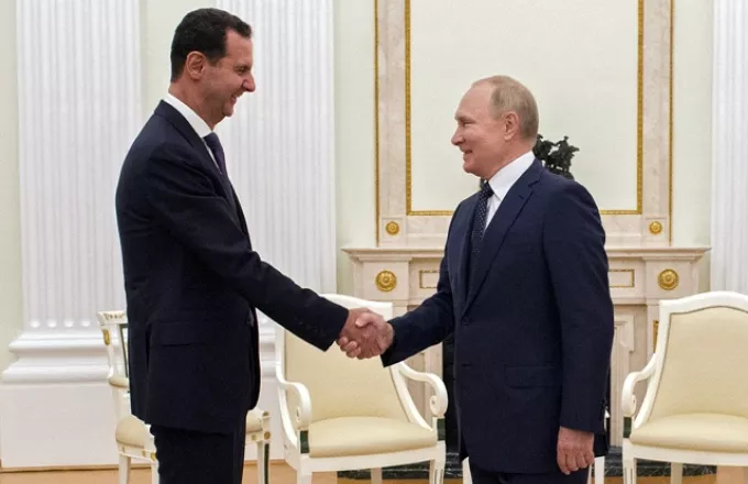Ρωσία: Ο Πούτιν συναντήθηκε με τον Σύρο πρόεδρο Άσαντ