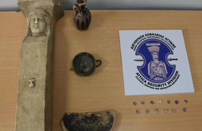 Ηλεία: Συνελήφθησαν 2 άτομα για αρχαιοκαπηλεία -Ο αρχαιολογικός «θησαυρός» που θα πουλούσαν