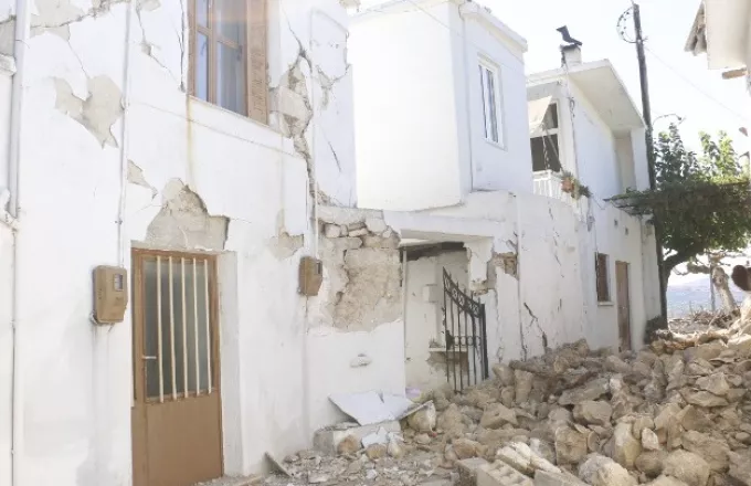Σεισμός- Κρήτη: Πίστωση ποσού 2.988.874,34 ευρώ σε 645 δικαιούχους της Κρατικής Αρωγής