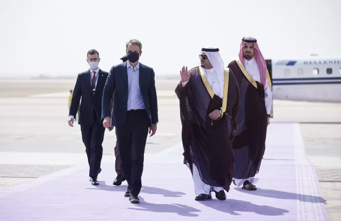 Ελλάδα-Σαουδική Αραβία: Το κοινό ανακοινωθέν μετά την επίσκεψη του πρωθυπουργού-Τι αναφέρει