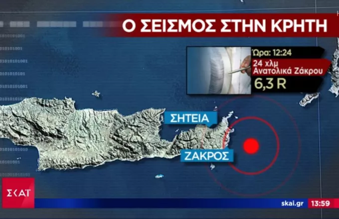 Μικρό τσουνάμι στη Νότια Κρήτη - Η ανάρτηση του σεισμολόγου Παπαδόπουλου