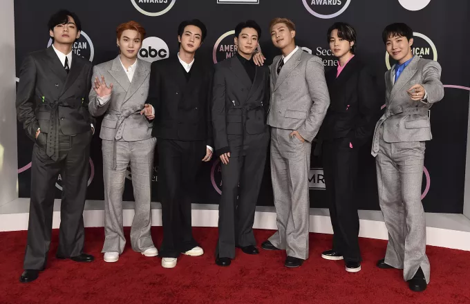 Αmerican Music Awards - AMAs 2021: «Σάρωσαν» οι BTS στην τελετή απονομής (pic+vid)