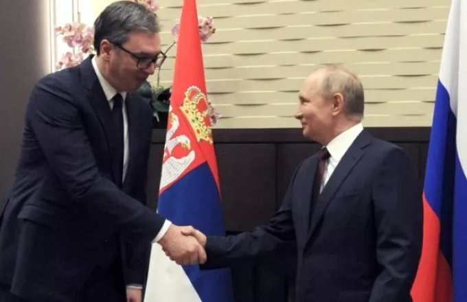 Συνάντηση Πούτιν-Βούτσιτς: Προνομιακή τιμή για τη Σερβία στην προμήθεια ρωσικού φυσικού αερίου