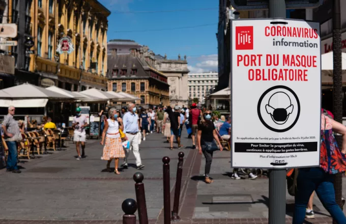 Γαλλία- κορωνοϊός: Για πρώτη φορά πάνω από 100.000 κρούσματα σε μία ημέρα 