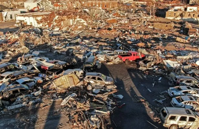 ΗΠΑ: Σε κατάσταση μείζονος καταστροφής κήρυξε ο Μπάιντεν την πολιτεία Κεντάκι 