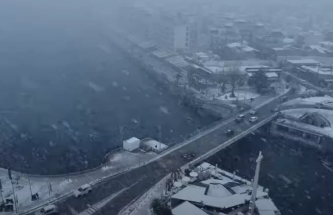 Η επέλαση της «Ελπίδας» στη Χαλκίδα -Δείτε τις συγκλονιστικές εικόνες από drone