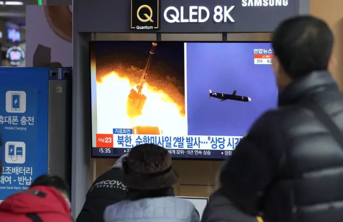 Η Βόρεια Κορέα εκτόξευσε πύραυλο ανατολικά της κορεατικής χερσονήσου