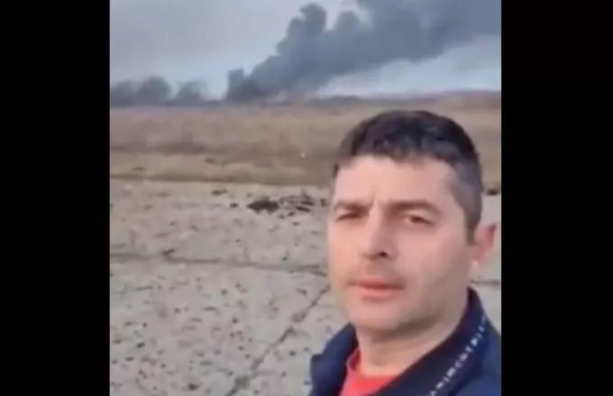 Ουκρανία: Bομβαρδισμένο τοπίο σε αεροπορική βάση κοντά στην Οδησσό-Δείτε βίντεο