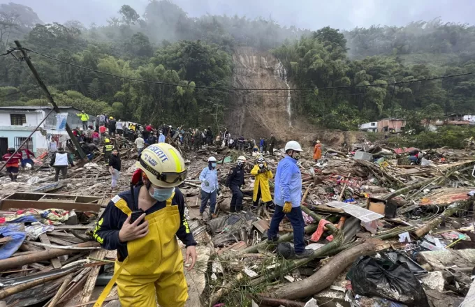 Κολομβία: Στους 11 οι νεκροί - 35 τραυματίες λόγω της σφοδρής βροχόπτωσης στη Ρισαράλδα