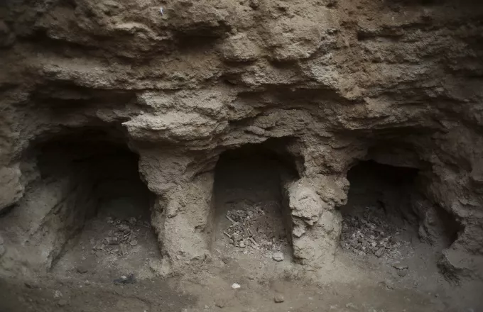 Εργάτες ανακάλυψαν τάφους της ρωμαϊκής εποχής σε εργοτάξιο στη Γάζα- Δείτε εικόνες