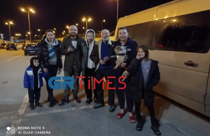 Στη Θεσσαλονίκη οι πρώτοι πρόσφυγες από την Ουκρανία - Οι μαρτυρίες τους