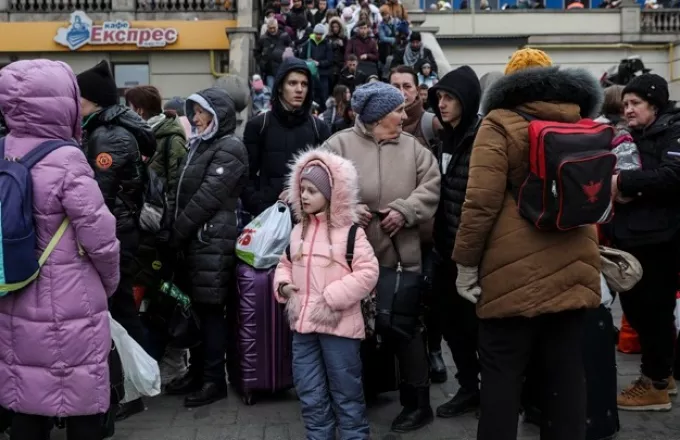 Βαρσοβία: 1,77 εκατομμύρια πρόσφυγες από την Ουκρανία έχουν φτάσει στην Πολωνία (Πίνακας)