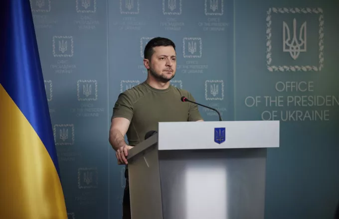 Ο Ζελένσκι ζήτησε να παραταθεί η ισχύς του στρατιωτικού νόμου μέχρι τα τέλη Απριλίου	