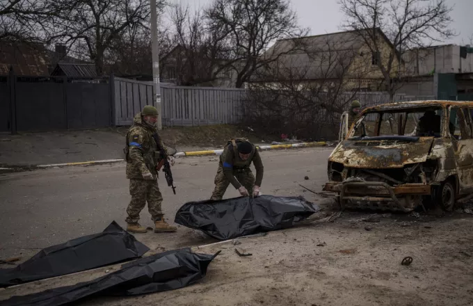 Ουκρανία: Ξεκίνησε έρευνα σε βάρος 10 Ρώσων στρατιωτών για εγκλήματα πολέμου στην Μπούκα