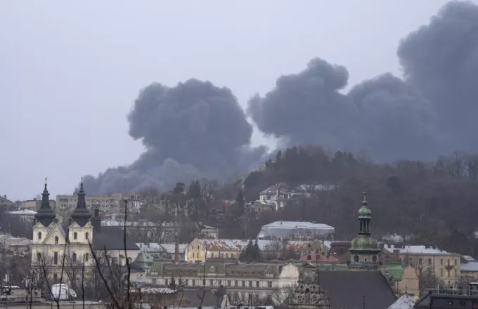 Ουκρανία: Εκρήξεις στην πόλη Λβιβ 