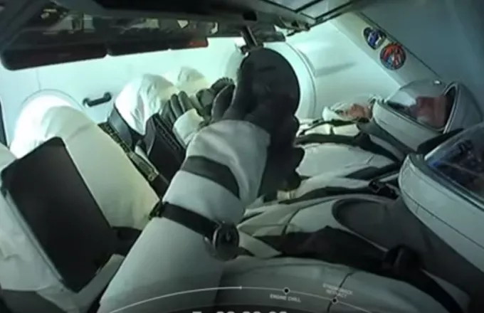 Καβάφη απήγγειλε αστροναύτης στην εκτόξευση της Axiom Space - Δείτε βίντεο