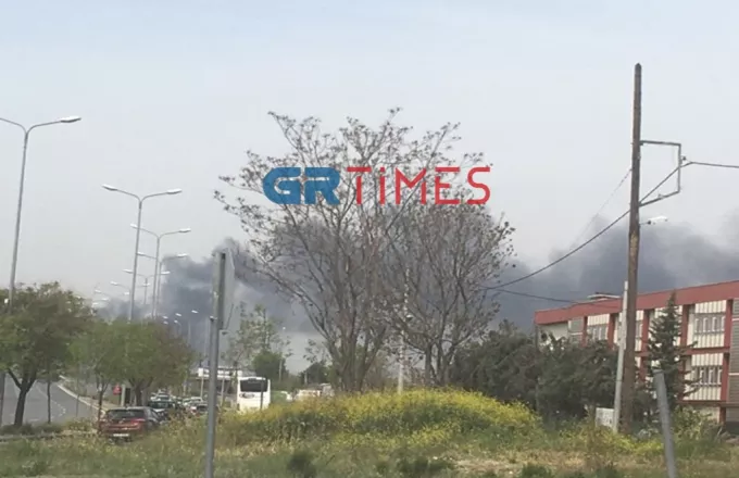 Συναγερμός για φωτιά στην κεντρική λαχανογορά στη Θεσσαλονίκη