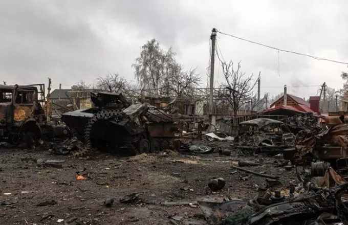 Η Ρωσία απειλεί με πυραυλικές επιθέσεις στο Κίεβο ως αντίποινα για τη βύθιση του Moskva