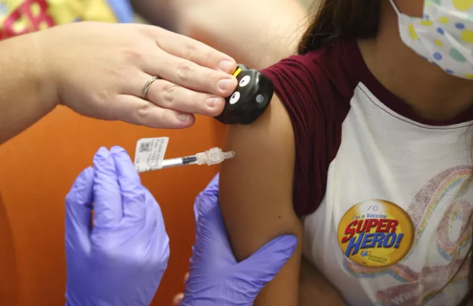 ΗΠΑ: Το CDC συστήνει τη χορήγηση ενισχυτικής δόσης εμβολίου στα παιδιά ηλικίας 5 έως 11 ετών