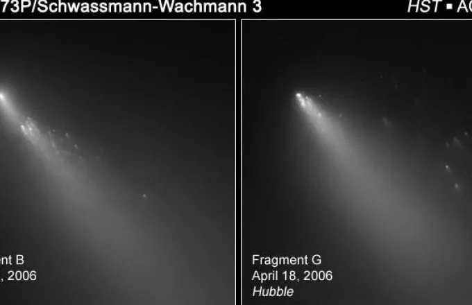Έρχεται η πιο μεγάλη «καταιγίδα μετεώρων» των τελευταίων δεκαετιών - Η «ουρά» του κομήτη SW3 θα «πέσει» πάνω στη Γη