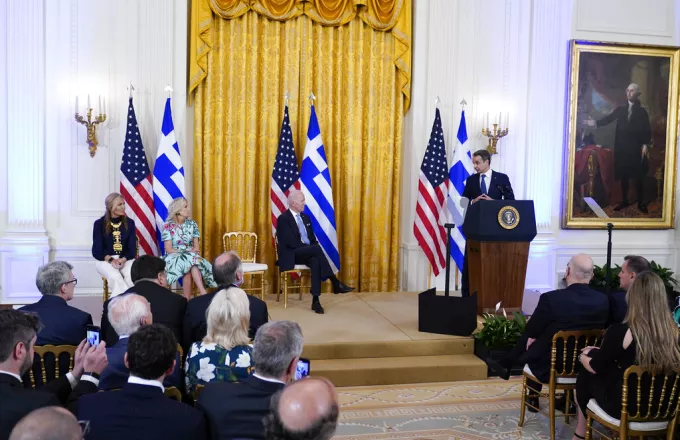 Στον Λευκό Οίκο ο Μητσοτάκης: Η Ελλάδα θέλει συνεργασία για τα F-35, ελπίζουμε σύντομα να τα αποκτήσουμε