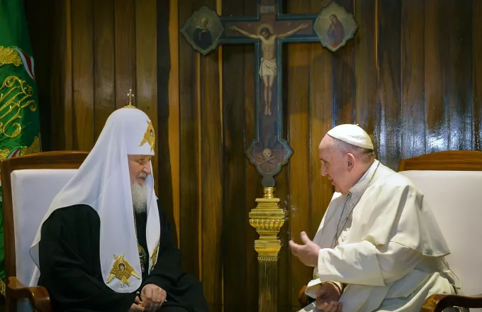 Ο Πάπας αποκάλεσε τον Κύριλλο «παπαδοπαίδι του Πούτιν»-Αντίδραση από την Ρωσική Εκκλησία