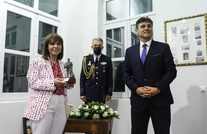 Η Κατερίνα Σακελλαροπούλου ανακηρύχθηκε Επίτιμη Δημότης Σύμης