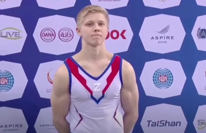 Σάλος με Ρώσο αθλητή που φορά το γράμμα «Ζ» στη φόρμα του- Aποκλείστηκε για 1 χρόνο από την Διεθνή Ομοσπονδία