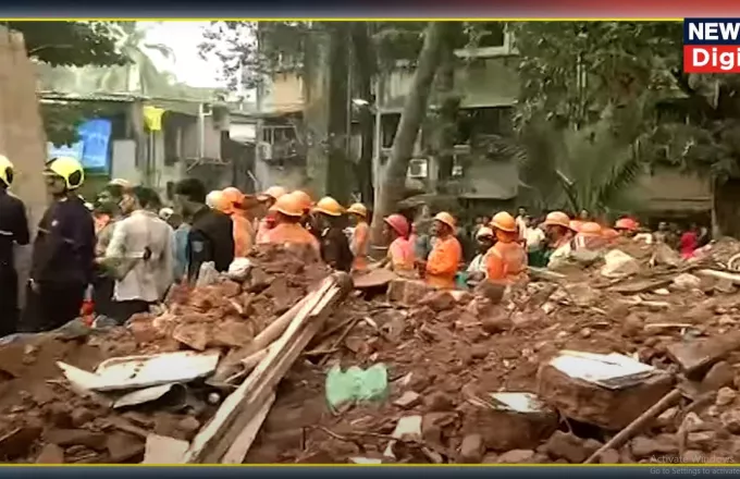 Ινδία: Τουλάχιστον 11 νεκροί από κατάρρευση τετραώροφης πολυκατοικίας