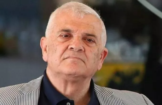 Ο πρόεδρος της ΑΕΚ Δημήτρης Μελισσανίδης 