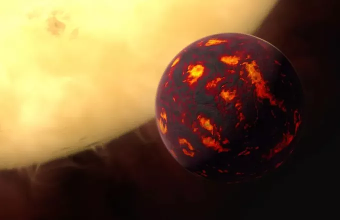 Η... κόλαση στο «μικροσκόπιο» των αστρονόμων - Μία «σούπερ-Γη» από λάβα και φωτιά σε απόσταση 50 ετών φωτός