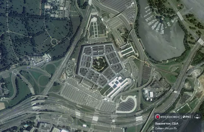 Ρωσία: Η Roscosmos ανάρτησε δορυφορικές φωτό του Πενταγώνου και του κτιρίου που θα γίνει η Σύνοδος του ΝΑΤΟ