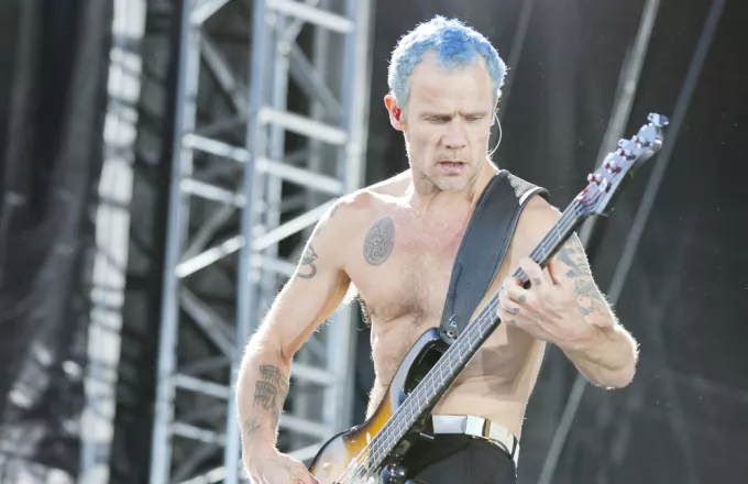 O Flea των Red Hot Chili Peppers