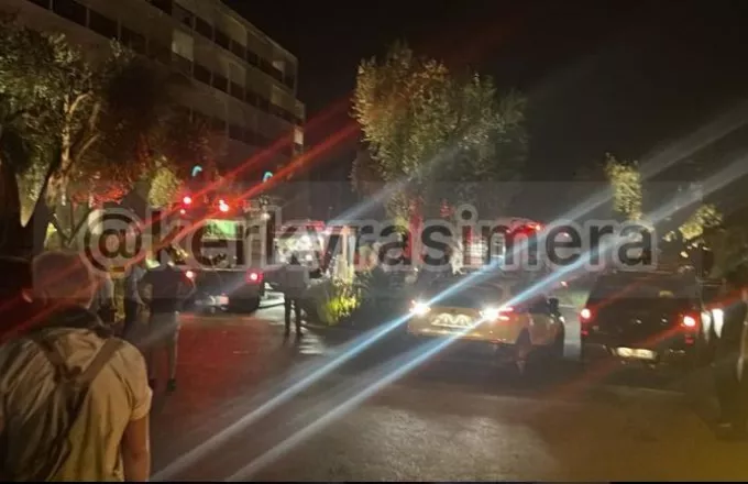 Φωτιά σε ξενοδοχείο στην Κέρκυρα