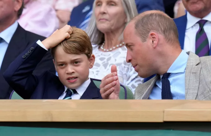 Πρίγκιπας Γιώργος: Έκλεψε την παράσταση στο Wimbledon - Φωτογραφίες